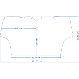 John Deere 5M serijos 5075M / 5090M / 5100M / 5115M 2020 m. – traktorių kilimėliai 48105