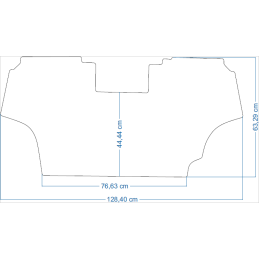 John Deere 5R serijos 5090R 2011 m. – traktoriaus kilimėliai 48259