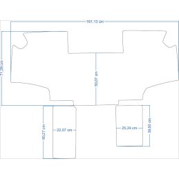 John Deere 7R serija 7350R / 7330R / 7310R / 7290R / 7270R 2019- Traktorių kilimėliai 48077