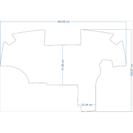 John Deere 7R serijos traktorių kilimėliai 48283