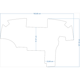 John Deere 8R serijos 8370R 2010–2013 m. traktoriaus kilimėliai 48227