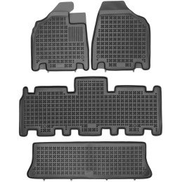 Kia CARNIVAL II 7 vietų 2005- Guminiai kilimėliai REZAW 201011