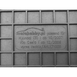 Kia Ceed I 2007-2012 Guminiai kilimėliai MOTOHOBBY 171005