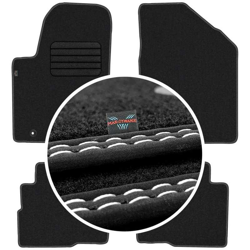 Kia Soul I FL 2011-2013 Veliūriniai kilimėliai MAX-MAT
