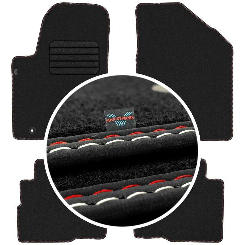 Kia Soul I FL 2011-2013 Veliūriniai kilimėliai MAX-MAT