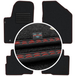 Kia Soul I FL 2011-2013 Veliūriniai kilimėliai MAX-MAT