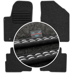 Kia Soul I FL 2011-2013 Veliūriniai kilimėliai MAX-MAT