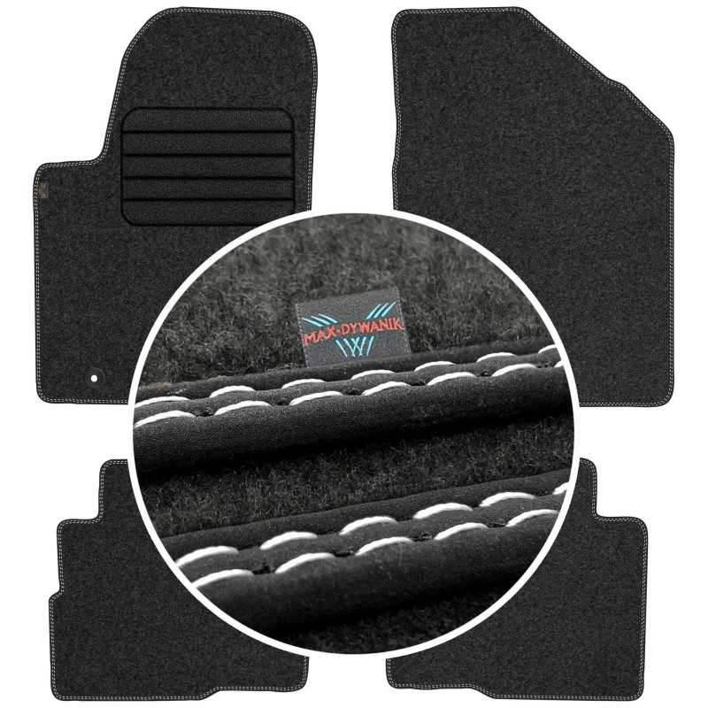 Kia Soul I FL 2011-2013 Veliūriniai kilimėliai MAX-MAT