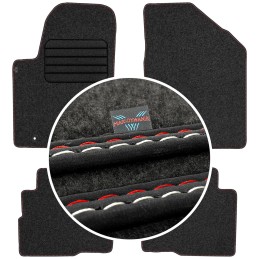 Kia Soul I FL 2011-2013 Veliūriniai kilimėliai MAX-MAT