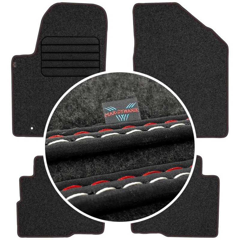 Kia Soul I FL 2011-2013 Veliūriniai kilimėliai MAX-MAT
