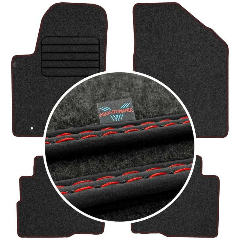 Kia Soul I FL 2011-2013 Veliūriniai kilimėliai MAX-MAT
