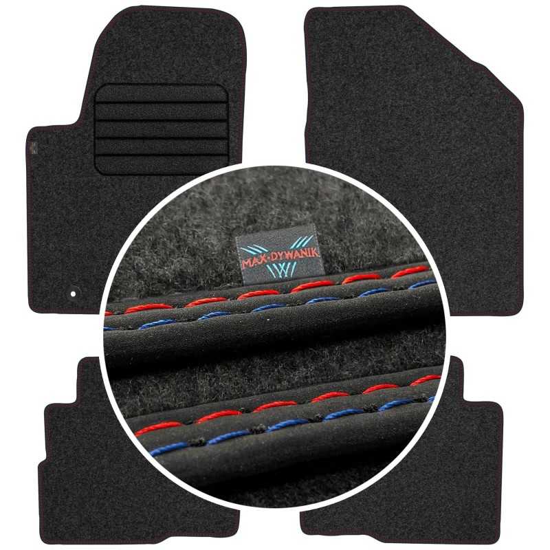 Kia Soul I FL 2011-2013 Veliūriniai kilimėliai MAX-MAT