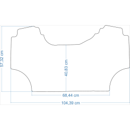 Kioti CK4030 Traktorių kilimėliai 48365