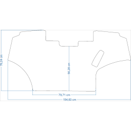 Kioti HX 1201 Traktoriaus kilimėliai 48362