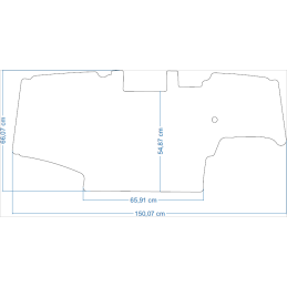 Kubota M6 2015- / Kubota M6 Utility 2015- Traktorių kilimėliai 48045