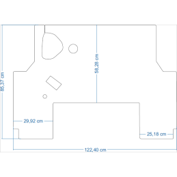Landini 9880 Traktoriaus kilimėliai 48348