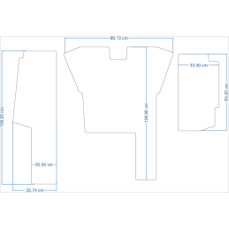 Massey Ferguson 2640 1984- Traktoriaus kilimėliai 48422
