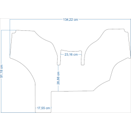 Massey Ferguson 4M 4708 2023- Traktoriaus kilimėliai 48209