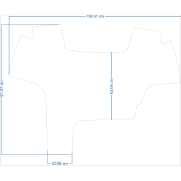 Massey Ferguson 8S 8730S / 8690S 2013-2024 traktorių kilimėliai 48231