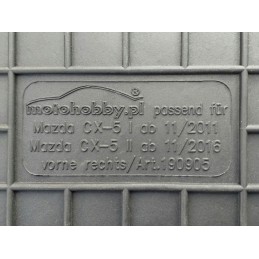 Mazda CX-5 II 2017- Guminiai kilimėliai MOTOHOBBY 190905