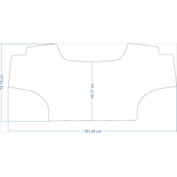 McCormick Sharp fusion 1 x8.631 2023- traktoriaus kilimėliai 48377
