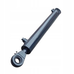 Hidraulinis cilindras, dvigubo veikimo pavara, į žemę