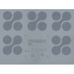 Mercedes C klasės W203 universalas 2001-2007 bagažinės kilimėlis REZAW GREY 230911/S