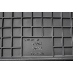 Mercedes C klasės W204 2007-2014 m. guminiai kilimėliai DOMA 212994