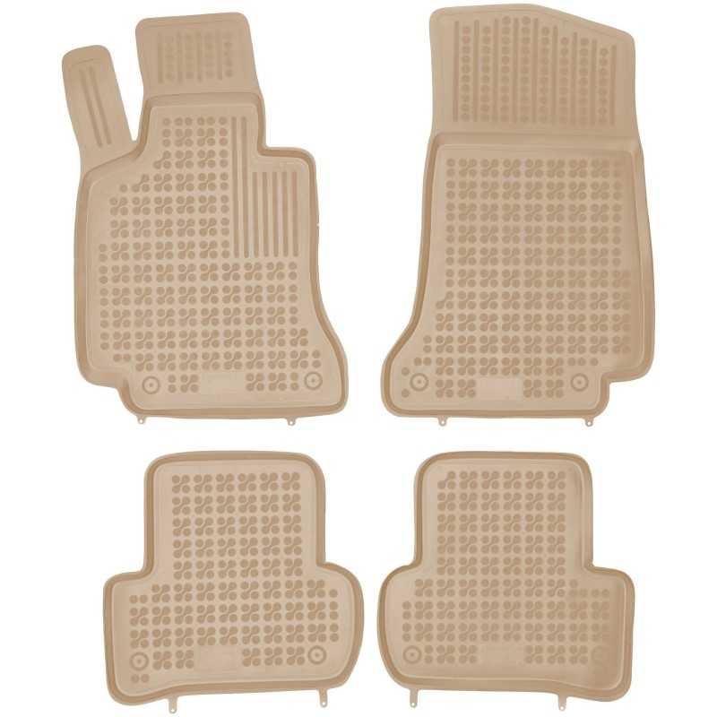 Mercedes C klasės W205 2014- Guminiai kilimėliai REZAW BEIGE 201720/B