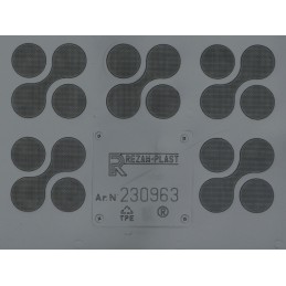 Mercedes C klasės W206 sedano 2021 m. bagažinės kilimėlis REZAW 230963