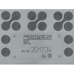 Mercedes CLA II C118 Kombi 2019- Guminiai kilimėliai REZAW 201734