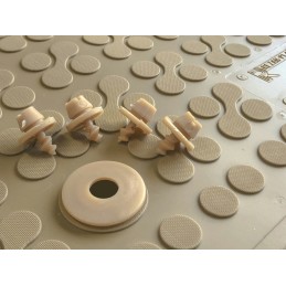 Mercedes E klasės W210 1995-2003 m. guminiai kilimėliai REZAW BEIGE 201708/B