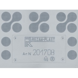 Mercedes E klasės W210 1995-2003 m. guminiai kilimėliai REZAW GREY 201708/S