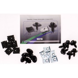 Mercedes E klasės W211 2002-2009 variklio dangtelio laikikliai ROMIX 90216