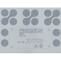 Mercedes M klasės W164 2005-2011 m. guminiai kilimėliai REZAW GREY 201709/S