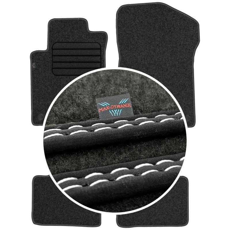 Mercedes ML W164 2005-2011 Veliūriniai kilimėliai MAX-MAT