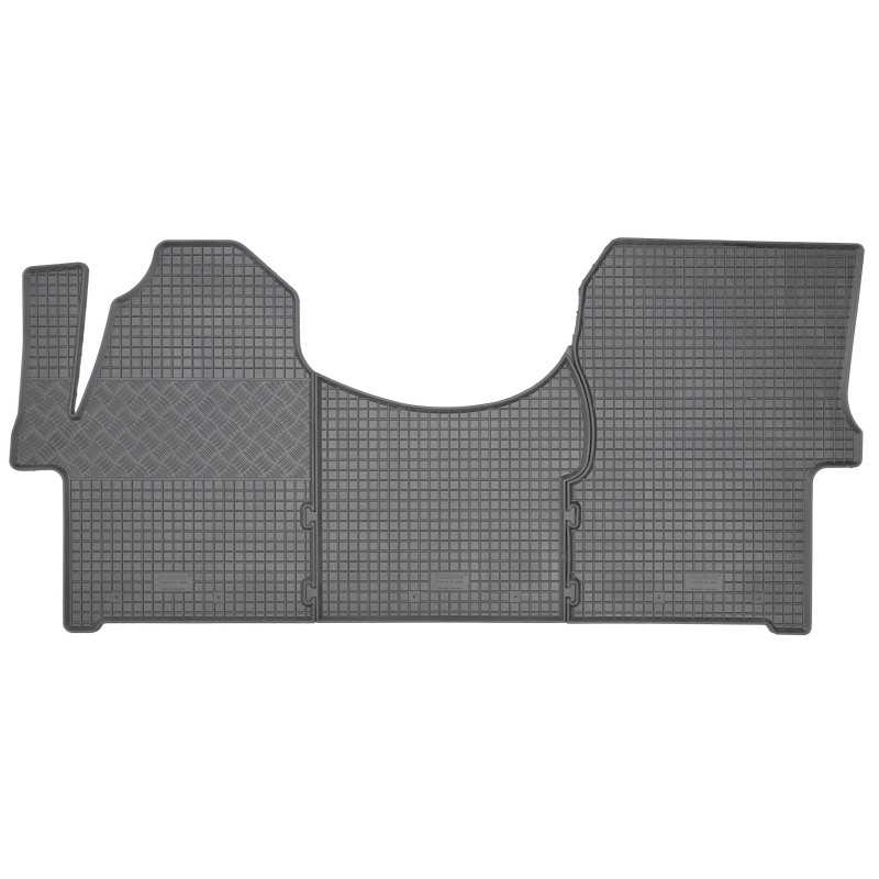 Mercedes Sprinter II VAN 2006-2018 (3 vietų) / VW Crafter I VAN 2006-2016 (3 vietų) Guminiai kilimėliai RIGUM 902655