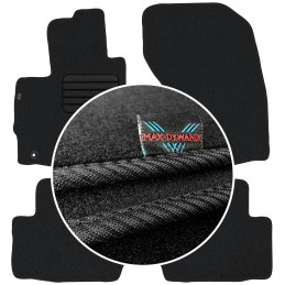 Mitsubishi Outlander II 5 vietų 2007-2012 Veliūriniai kilimėliai MAX-DYWANIK