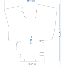 New Holland TN75v traktoriaus kilimėliai 48407