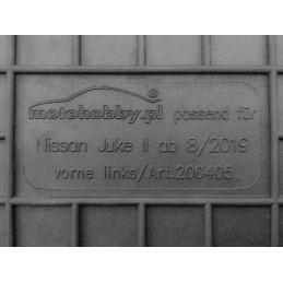 Nissan Juke II 2019- Guminiai kilimėliai MOTOHOBBY 200405