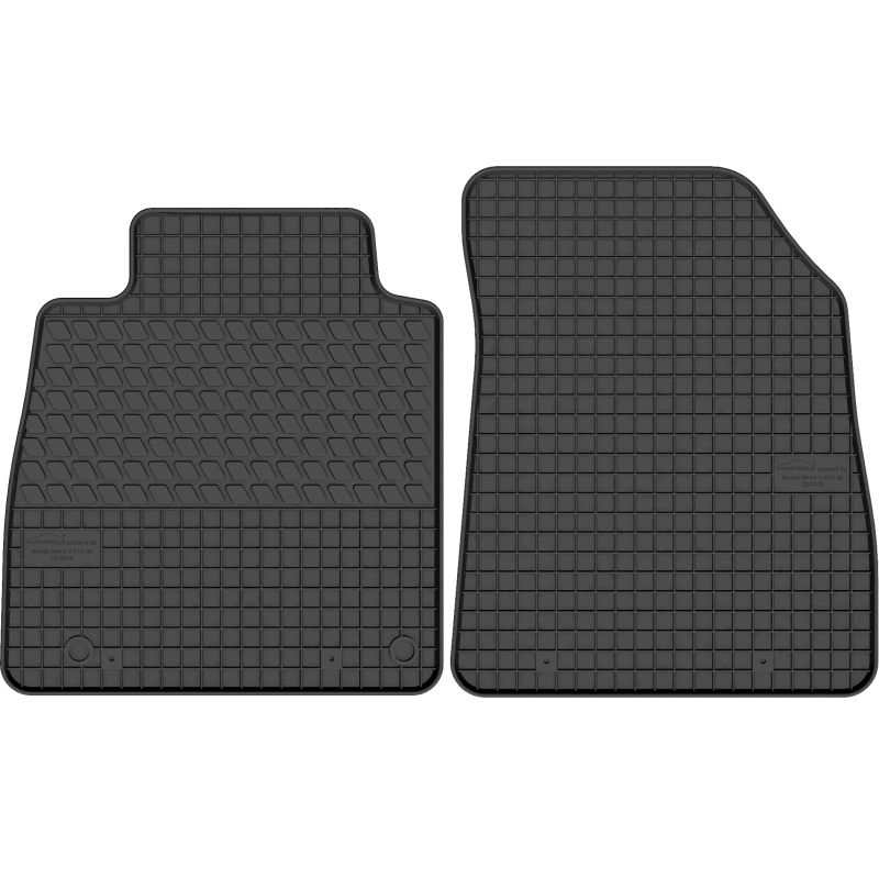 Nissan Micra V K14 2016-2022 Guminiai kilimėliai MOTOHOBBY FRONT 211003/2
