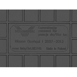Nissan Qashqai I 2007-2013 m. Guminiai kilimėliai MAX-MAT 803445