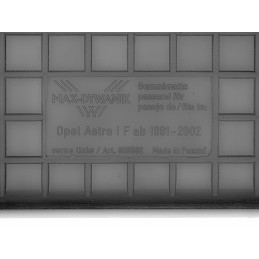 Opel Astra F 1991-2004 m. Guminiai kilimėliai MAX-MAT 803506