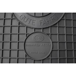 Opel Astra IF 1991-2002 m. Guminiai kilimėliai DOMA 215949