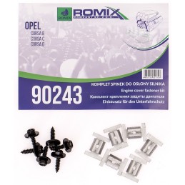 Opel Corsa D 2006-2014 Variklio dangtelio laikikliai ROMIX 90243