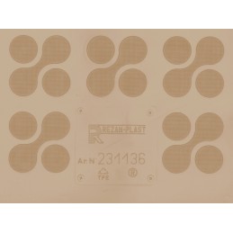 Opel Insignia A Kombi 2008-2017 bagažinės kilimėlis REZAW BEIGE 231136/B