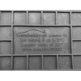 Opel Insignia B 2017- MOTOHOBBY priekiniai guminiai kilimėliai 181202/2