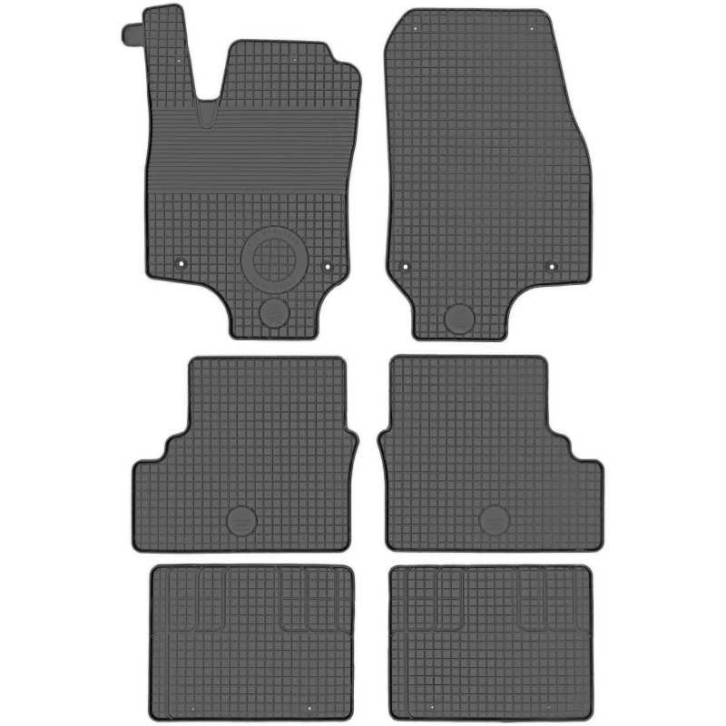 Opel Zafira A 7 vietų 1999-2005 Guminiai kilimėliai DOMA 211795