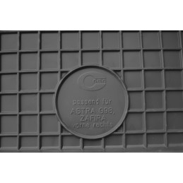 Opel Zafira A 7 vietų 1999-2005 Guminiai kilimėliai DOMA 211795