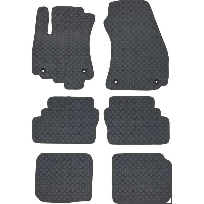 Opel Zafira A 7 vietų 2003-2005 m. Guminiai kilimėliai PRIME-LINER MAX-MAT